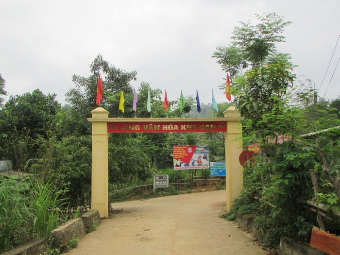 Bản Khe Rạn là một trong 4 bản được huyện Con Cuông chọn phát triển du lịch cộng đồng. Ảnh: Bá Hậu