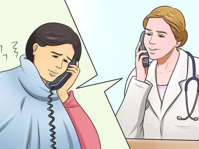Nếu phát hiện ra những biểu hiện của bệnh, cần liên hệ với bác sỹ để điều trị kịp thời. Ảnh minh họa
