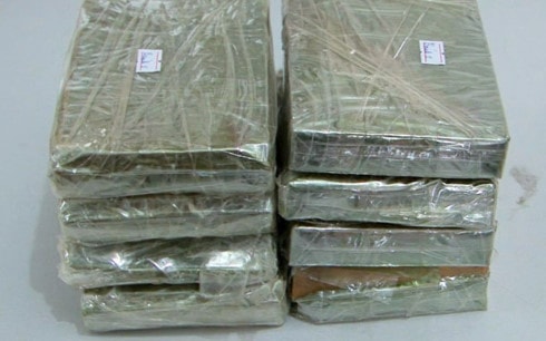 Tang vật vụ án.