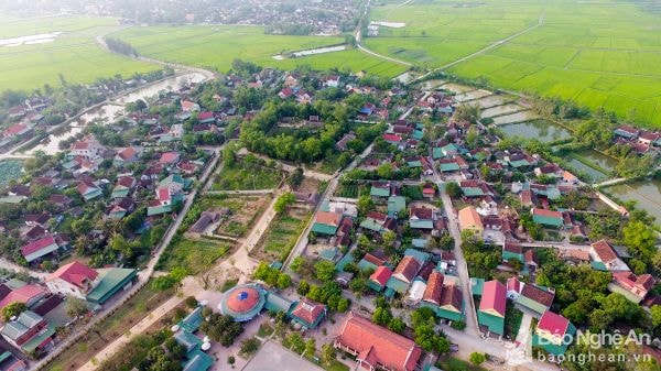 Làng Hoàng Trù (Kim Liên, Nam Đàn) Ảnh: Sách Nguyễn