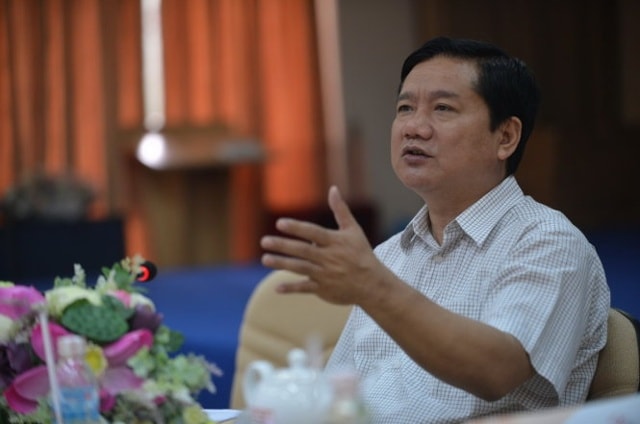 Bí thư Thành ủy TP.HCM Đinh La Thăng - Ảnh: Quang Định