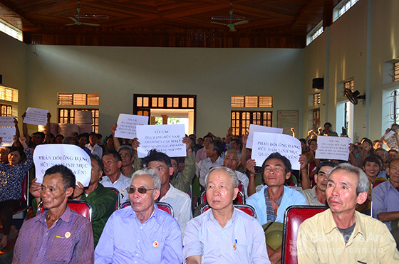 Các CCB phản đối hành động xuyên tạc lịch sử của linh mục Đặng Hữu Nam