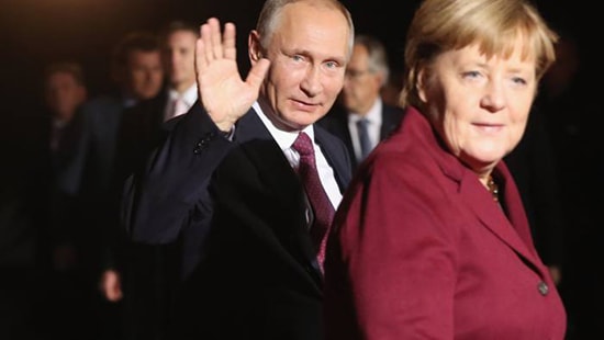 Thủ tướng Đức Angela Merkel là nhà lãnh đạo phương Tây có thiện chí với Nga.  Ảnh: Financial Times