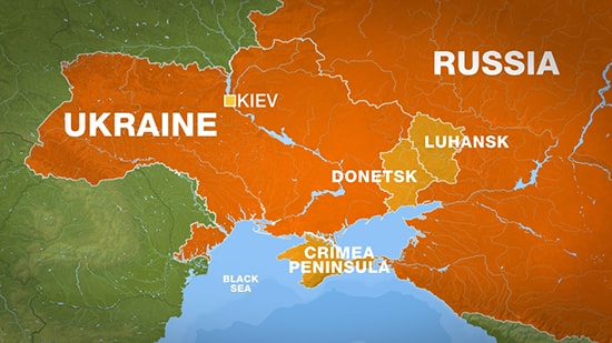 Cuộc khủng hoảng tại miền Đông Ukraine là một trong những vấn đề lớn nhất giữa Nga và phương Tây.  Ảnh:  Al Jazeera