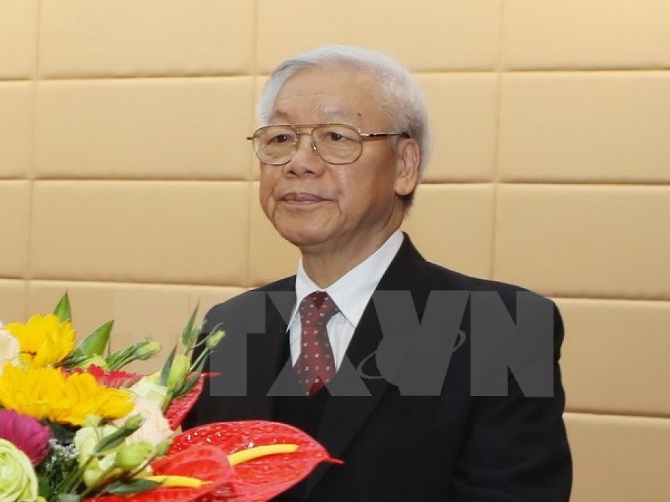 Tổng bí thư Nguyễn Phú Trọng. Ảnh: TTXVN
