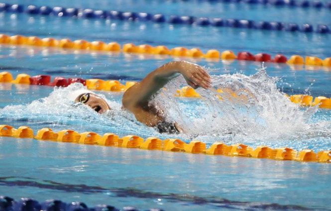 ​Ánh Viên đoạt HCB 1.500m tự do tại giải Arena Pro Swim Series