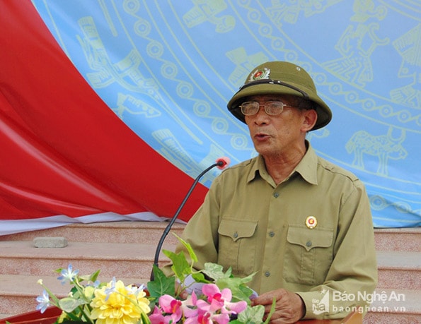 CCB Hoàng Trung Thời, xã Quỳnh Hồng đề nghị pháp luật phải trừng trị nghiêm minh linh mục Đặng Hữu Nam. Ảnh: PV