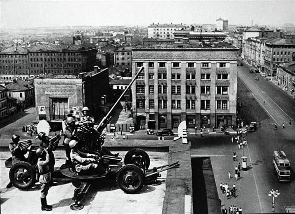 Lực lượng phòng không ở Moskva vào năm 1941. 