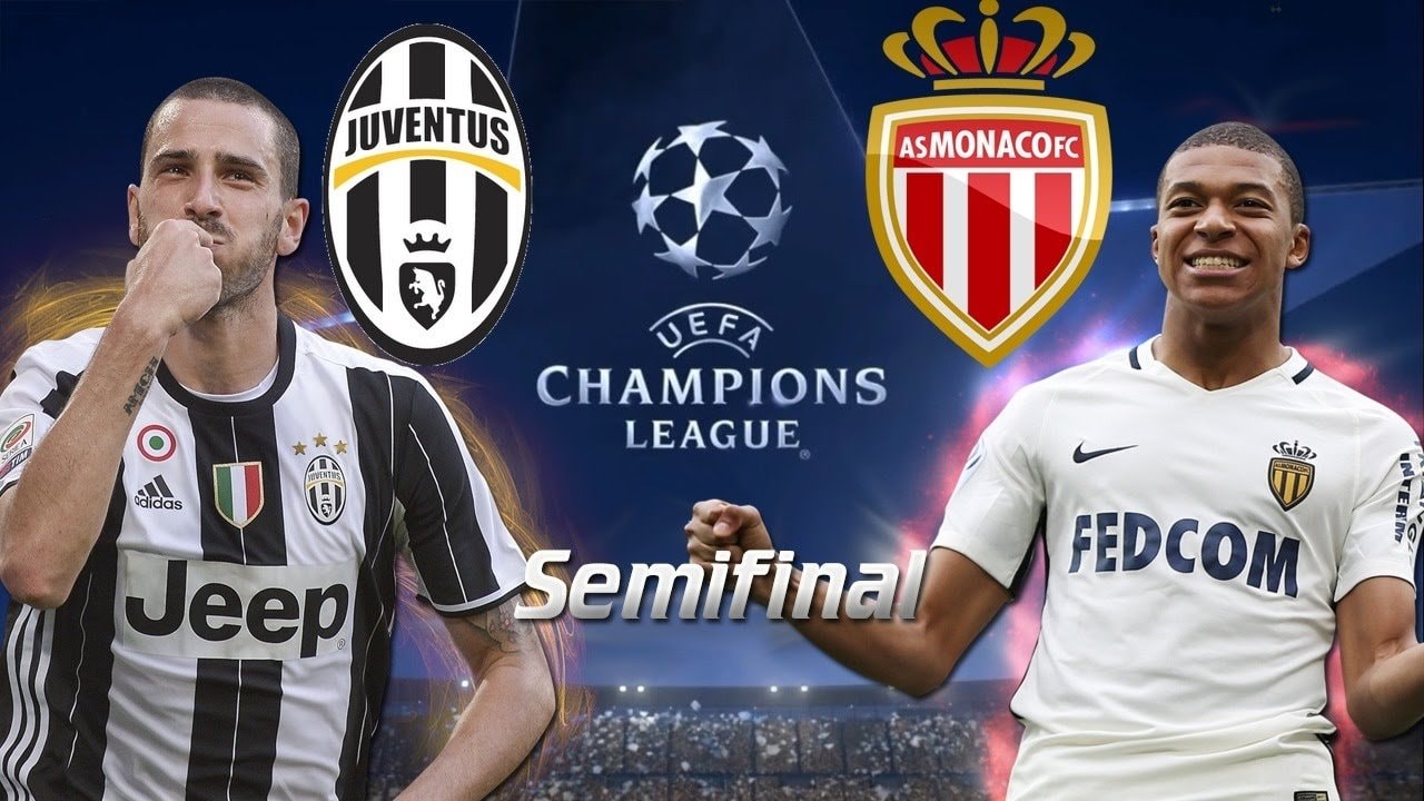 Monaco (phải) không dễ lật ngược tình thế trước Juventus