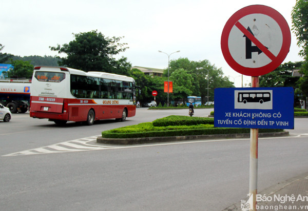 Việc cấm một số phương tiện vào thành phố Vinh đã được tỉnh Nghệ An quy định từ lâu. Gần đây nhất, 