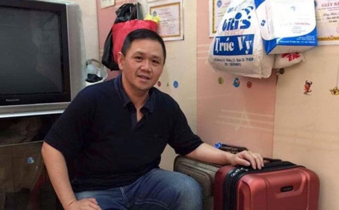 Hình ảnh Minh Béo ngày mới về nước. Ảnh:FB.