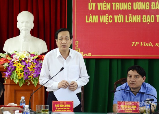 Bộ trưởng Đào Ngọc Dung