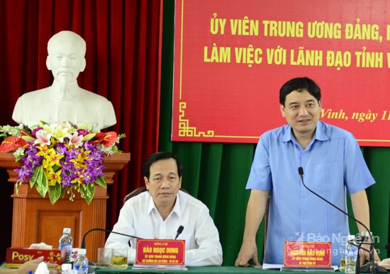 Đồng chí Nguyễn Đắc Vinh