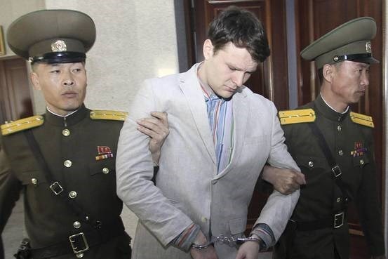 Công dân Mỹ Otto Warmbier đang bị Triều Tiên giam giữ. (N​guồn: AP)