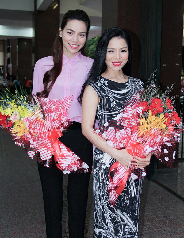 Hồ Ngọc Hà và Lệ Quyên thời còn thân thiết.