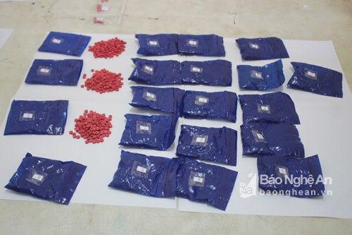 Tang vật của vụ án. Ảnh: Gia Linh