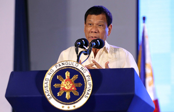 Tổng thống Philippines Rodrigo Duterte hoan nghênh Sáng kiến Vành đai và Con đường của Trung Quốc. Ảnh: AFP