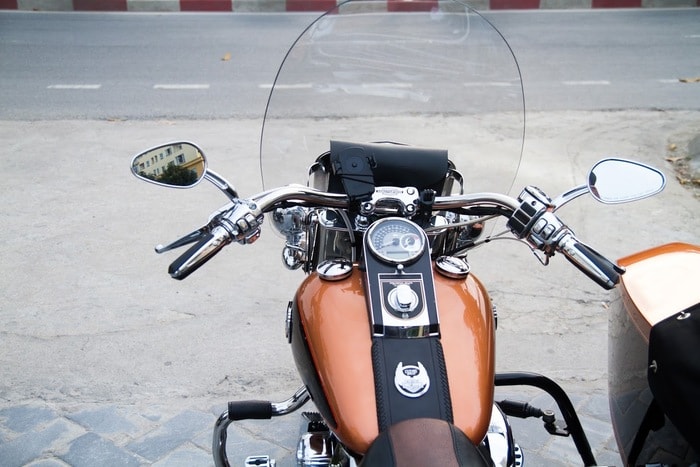 Haley - Davison Heritage Softail® có cả một lịch sử đầy vẻ vang, nhưng phong cách lái hoàn toàn mới. Ảnh: V.S