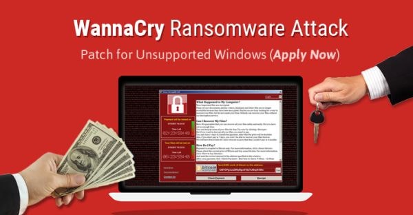 Mã độc WannaCry tấn công mạng gây thiệt hại hàng trăm triệu USD.Ảnh internet