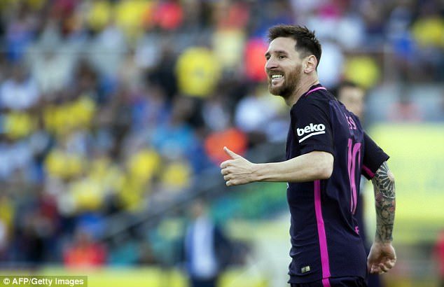 Messi là cái tên không có gì bất ngờ.
