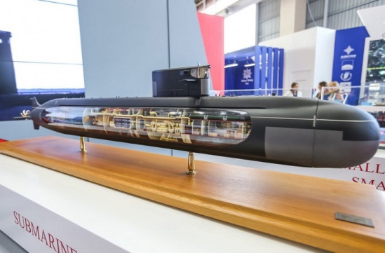 Amur 1650 trang bị 6 ống phóng ngư lôi 533mm cùng cơ số 16 quả ngư lôi, thủy lôi hoặc tên lửa hành trình Kalibr. Nguồn ảnh: Deagel