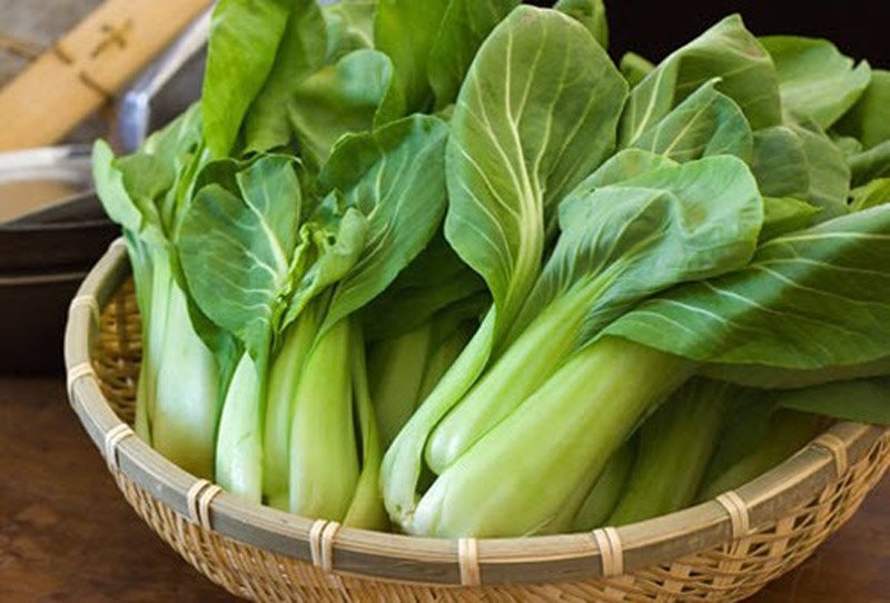 thiếu sắt, bổ sung sắt, rau xanh, thực phẩm