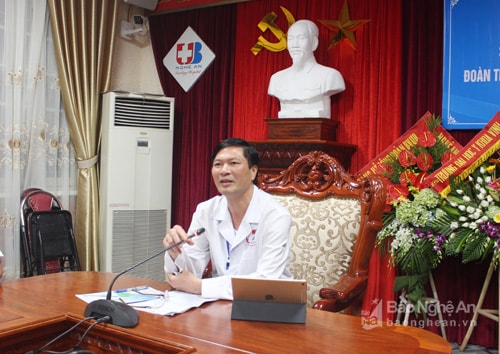 Tiến sỹ Nguyễn Quang Trung - Giám đốc Bệnh viện Ung bướu Nghệ An cho biết, kỹ thuật  mở thông dạ dày qua da sẽ được tiến hành thường quy tại bệnh viện, nhằm 