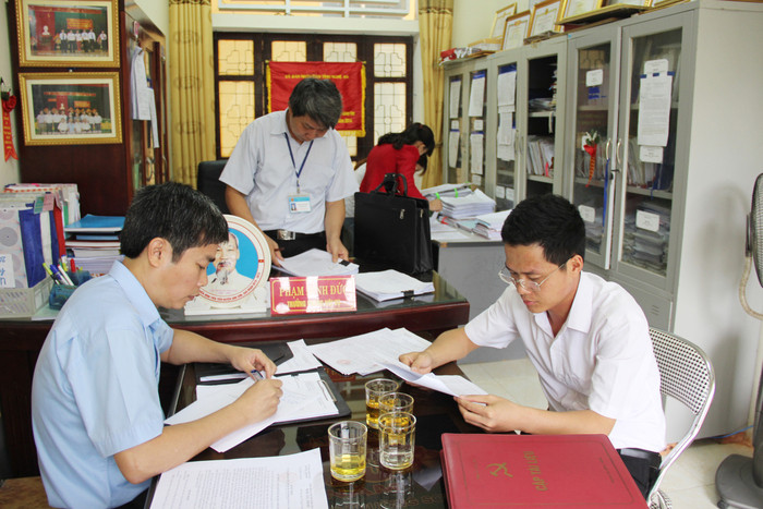 Đoàn Kiểm tra tại UBND huyện Anh Sơn