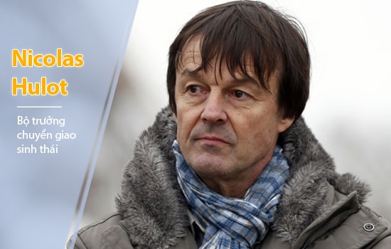Ông Nicolas Hulot, 62 tuổi, người từng từ chối tham gia vào nội các của các chính quyền tiền nhiệm, đã nhận lời làm Bộ trưởng Môi trường trong chính phủ mới. Ông cũng là một nhà sinh thái học, bảo vệ môi trường nổi tiếng tại Pháp. Ông này được bổ nhiệm làm Bộ trưởng Môi trường.