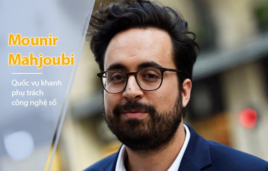 Ông Mounir Mahjoubi, 33 tuổi, ông là Quốc vụ khanh về công nghệ kỹ thuật số. Mounir Mahjoubi sinh ra trong gia đình cha mẹ mới đến Pháp từ Morocco trong thập niên 1970.