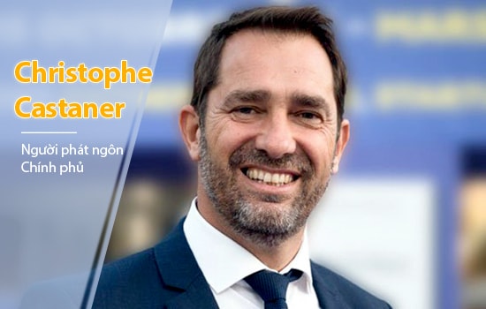 Ông Christophe Castaner, 51 tuổi thuộc Đảng Xã hội làm người phát ngôn Chính phủ.