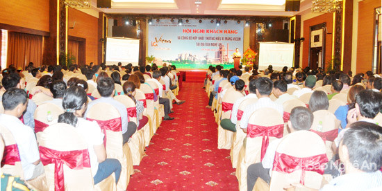 Lễ công bố hợp nhất Xi măng Vicem tại TP Vinh