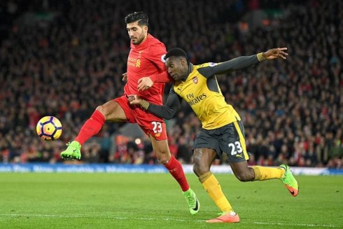 Liverpool vẫn đang sở hữu lợi thế trước Arsenal. (Ảnh: Getty)