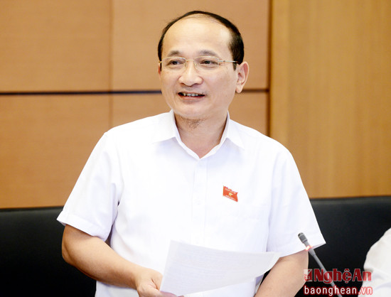 Ông Nguyễn Thanh Hiền- Phó trưởng Đoàn Đại biểu quốc hội tỉnh Nghệ An. Ảnh: Anh Tuấn