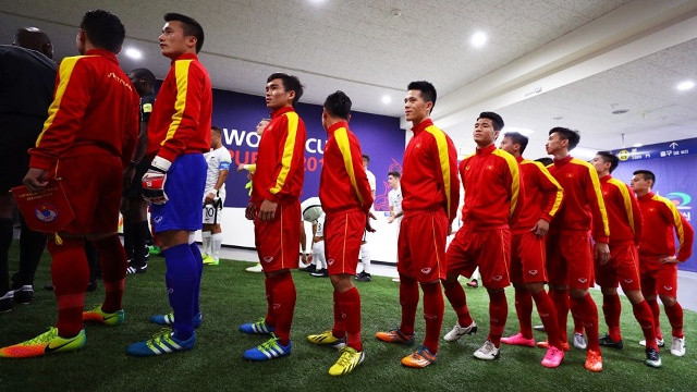 ĐT U20 Việt Nam khiến người hâm mộ nước nhà có một đêm mất ngủ - Ảnh: FIFA