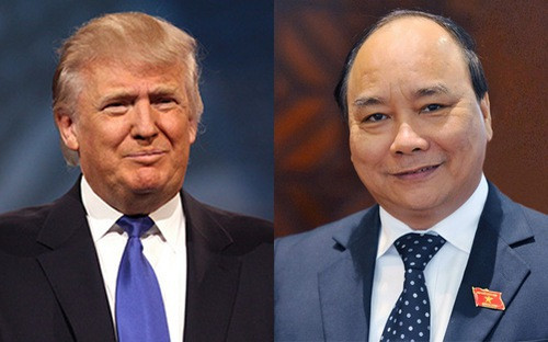 Thủ tướng Nguyễn Xuân Phúc, Donald Trump, quan hệ Việt - Mỹ