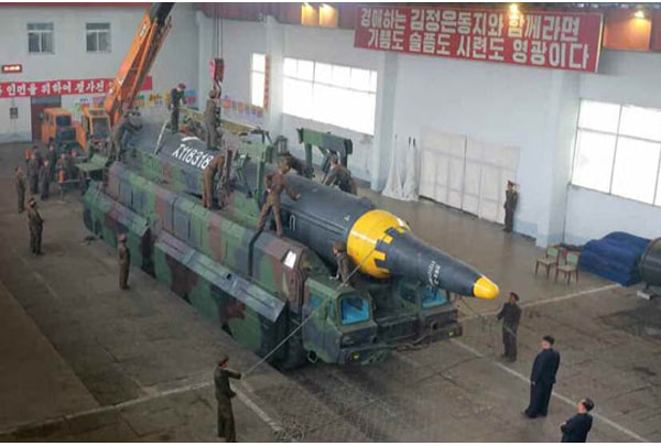 Triều Tiên, tên lửa Triều Tiên, vũ khí Triều Tiên, tên lửa Hwasong-12