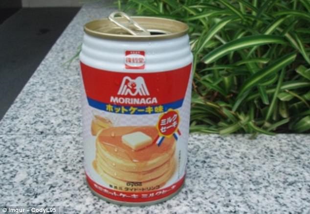 Những trào lưu ẩm thực kỳ dị trên thế giới hình ảnh 11 Hãng Morinaga ở Nhật Bản tung ra một loại đồ uống có vị như bánh kếp.