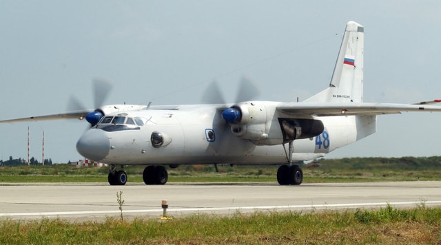 Máy bay Antonov An-26 của Nga. Ảnh: Sputnik