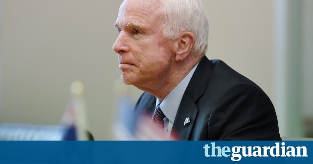 Ông McCain, Chủ tịch Ủy ban Quân lực Thượng viện Mỹ. Ảnh: Guardian