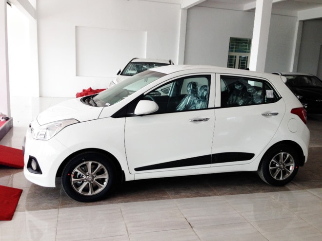 Hyundai Grand i10 là mẫu xe lớn nhất trong phân khúc. Ảnh: Hyundai.  