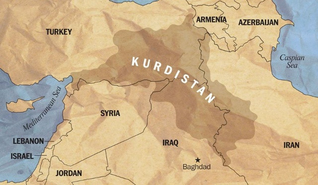 Sự liên kết của các lực lượng người Kurd tại nơi giáp ranh giữa Thổ Nhĩ Kỳ, Syria, Iraq và Iran luôn khiến Thổ Nhĩ Kỳ bất an. Ảnh: Foreign Policy