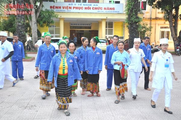 Bệnh viện phục hồi chức năng Nghệ An - địa chỉ trong điều trị bệnh viêm khớp.
