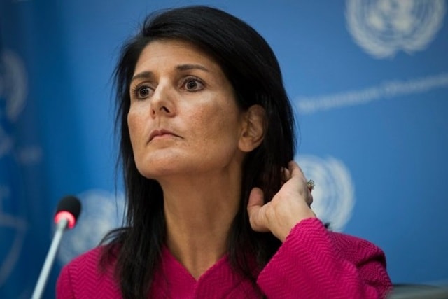 Đại sứ Mỹ tại Liên hợp quốc Nikki Haley. (Nguồn: Getty Images)