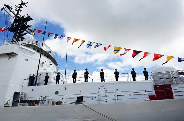 Khi gia nhập Cảnh sát biển Việt Nam, USCGC Morgenthau được đổi phiên hiệu thành tàu CSB 8020. Nguồn ảnh: dvidshub.net.
