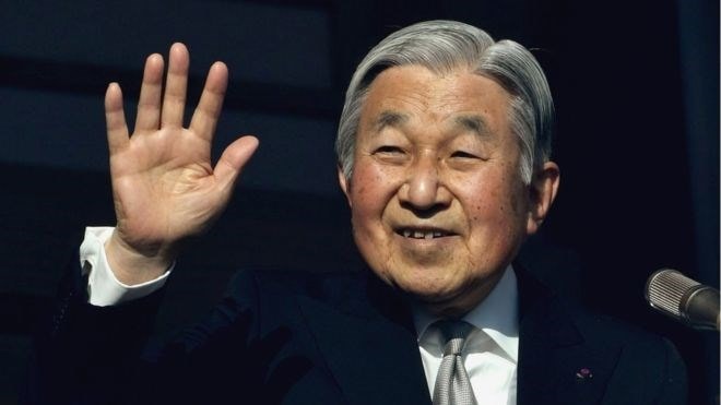 Nhật Hoàng Akihito. (Nguồn: AFP)