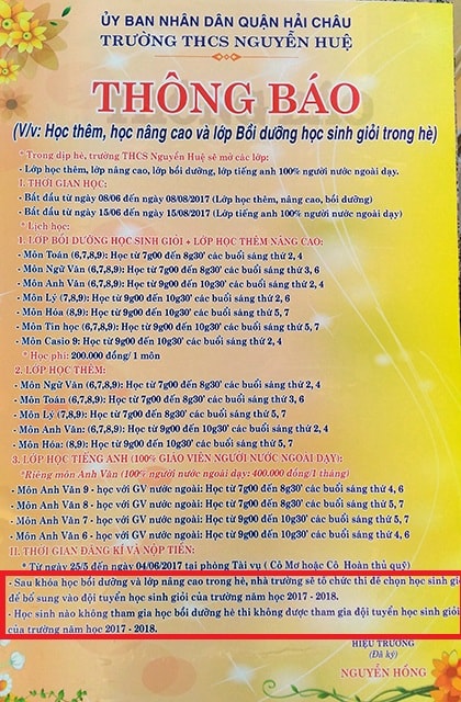 ep-hoc-sinh-tham-gia-lop-boi-duong-he-moi-duoc-thi-vao-doi-tuyen