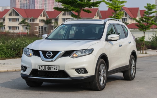 Nissan X-Trail có vẻ ngoài nam tính.