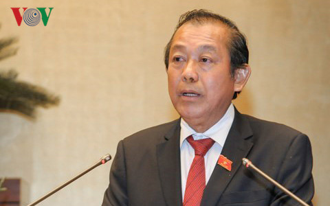 Phó Thủ tướng Chính phủ Trương Hòa Bình