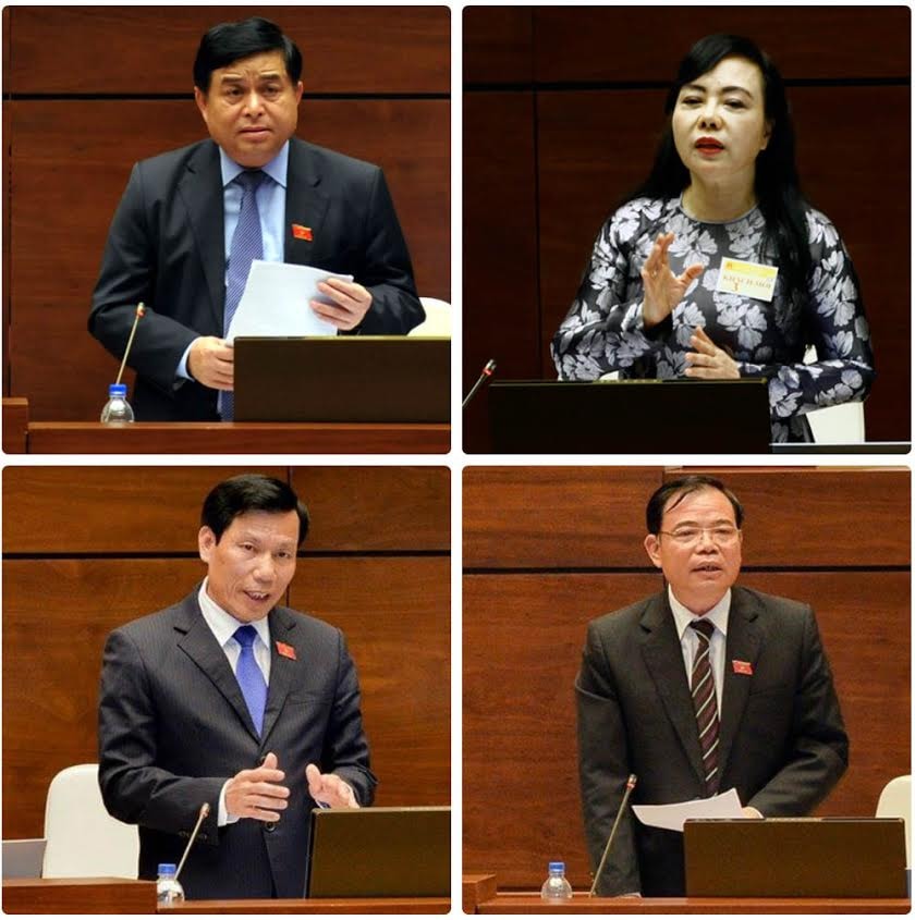 quốc hội, bộ trưởng, chất vấn, Đinh Duy Hòa